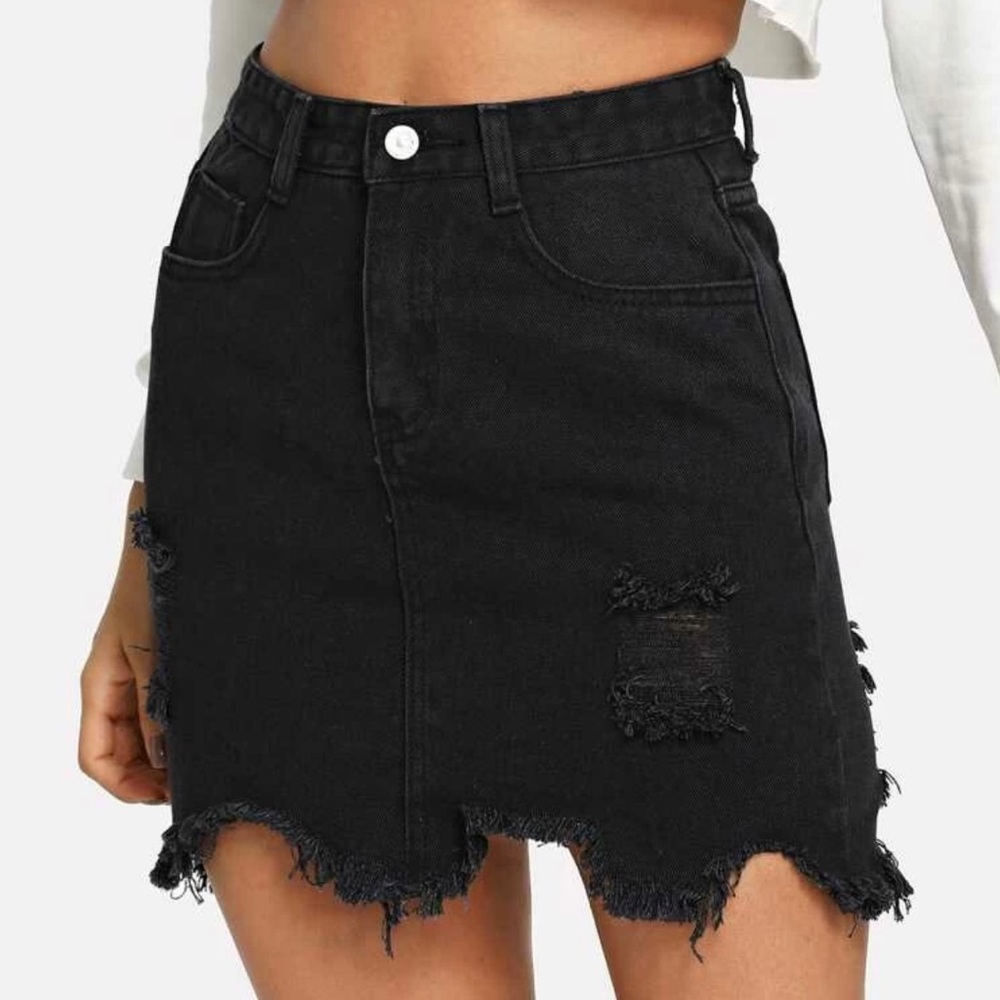 Black skirt
